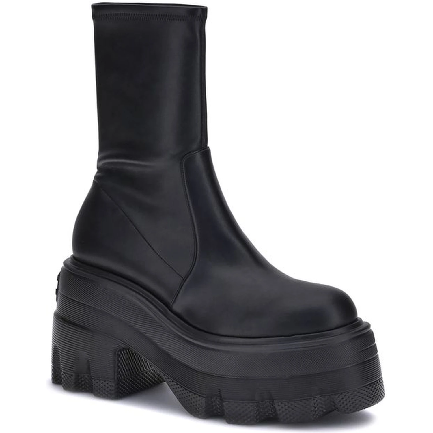 Black Polyamide Boots