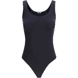 Black Polyamide Bodysuit