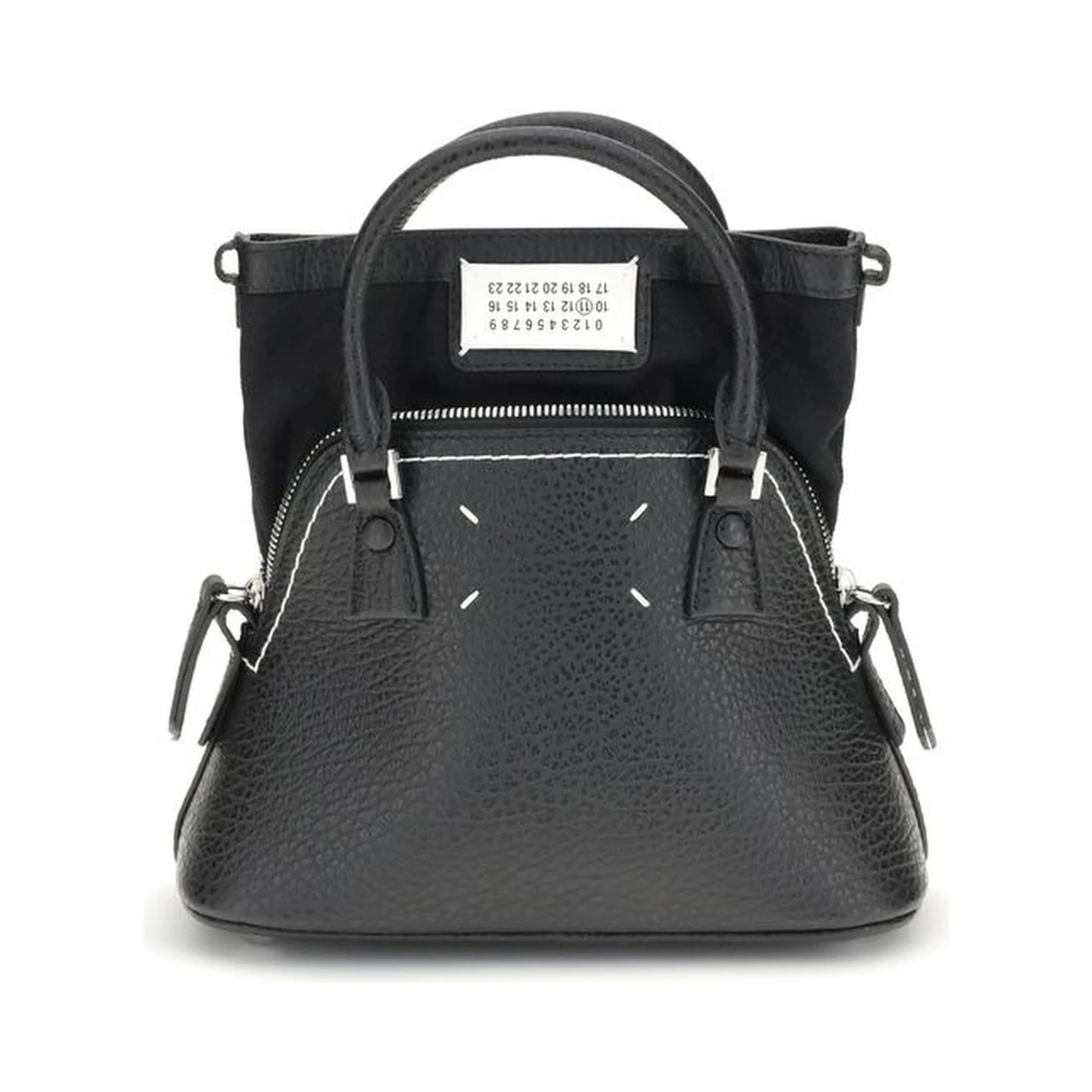 Black Calf Leather Bos Taurus Shoulder Bag