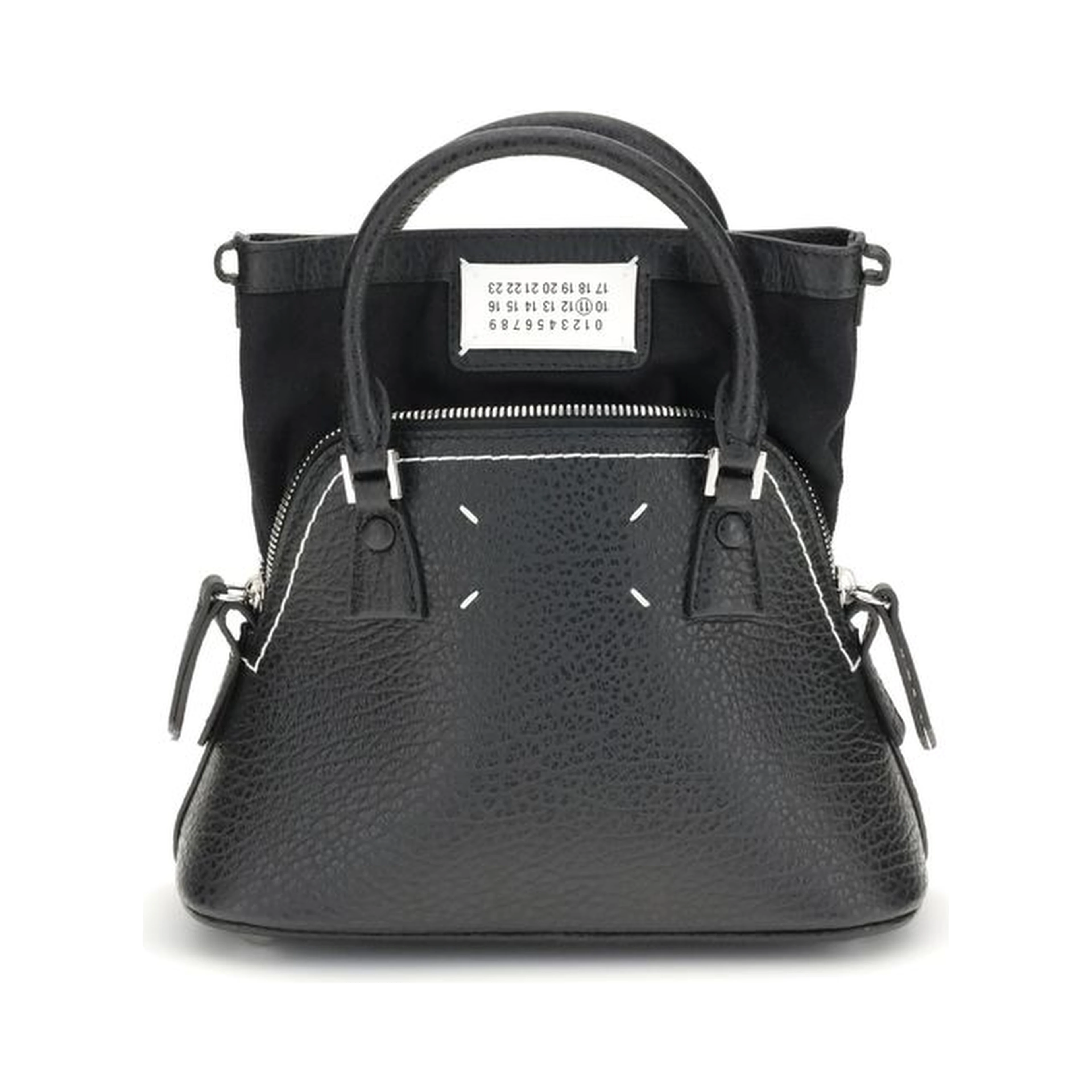 Black Calf Leather Bos Taurus Shoulder Bag