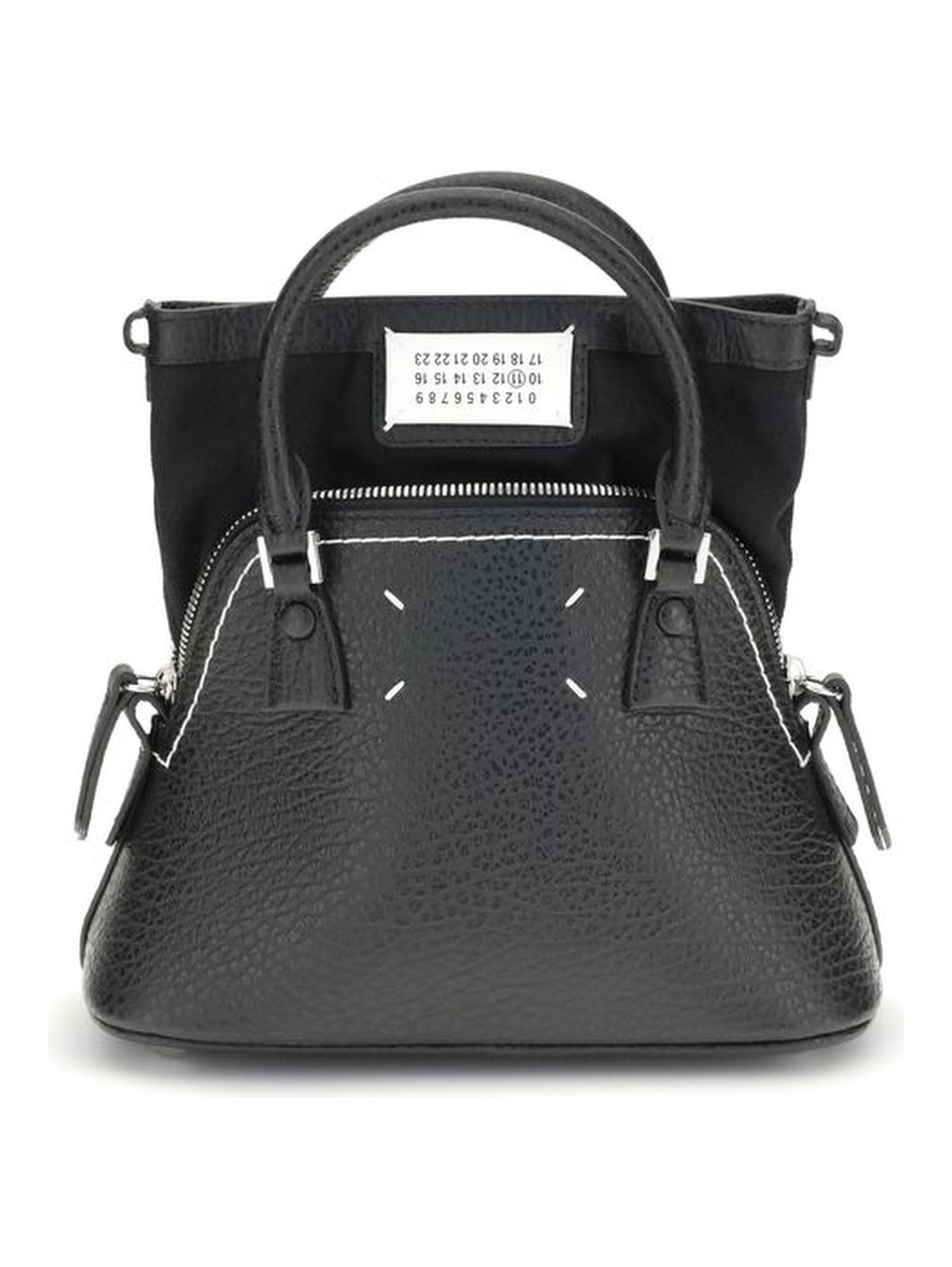 Black Calf Leather Bos Taurus Shoulder Bag