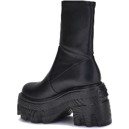 Black Polyamide Boots