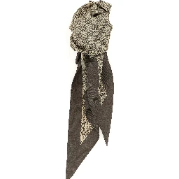 Beige Silk Foulard