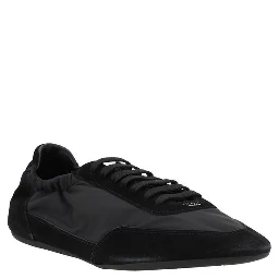 Black Recycled Polyamide Sneakers