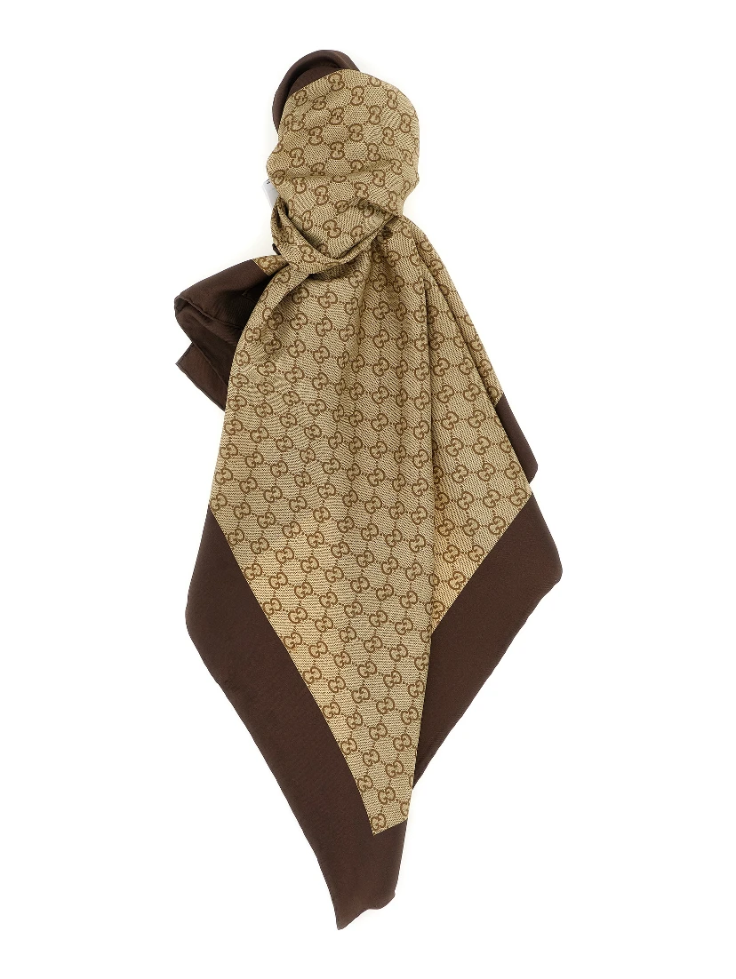 Beige Silk Accessories