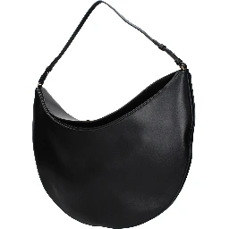 Black Leather Shoulder Bag