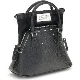 Black Calf Leather Bos Taurus Shoulder Bag