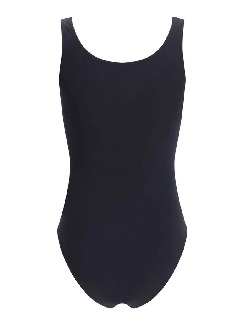 Black Polyamide Bodysuit