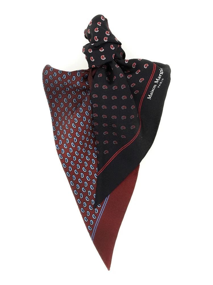 Multicolor Silk Scarf
