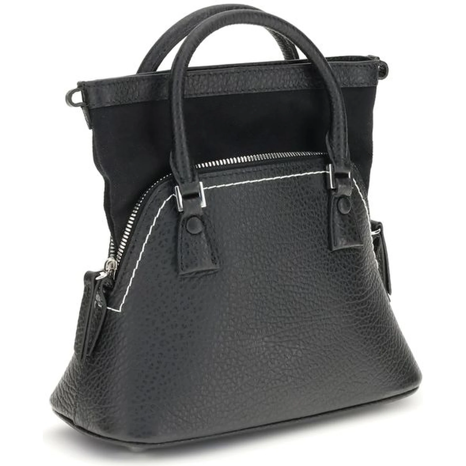Black Calf Leather Bos Taurus Shoulder Bag