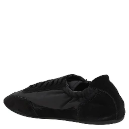 Black Recycled Polyamide Sneakers