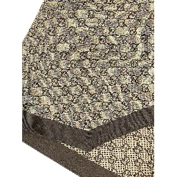 Beige Silk Foulard