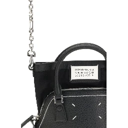 Black Calf Leather Bos Taurus Shoulder Bag