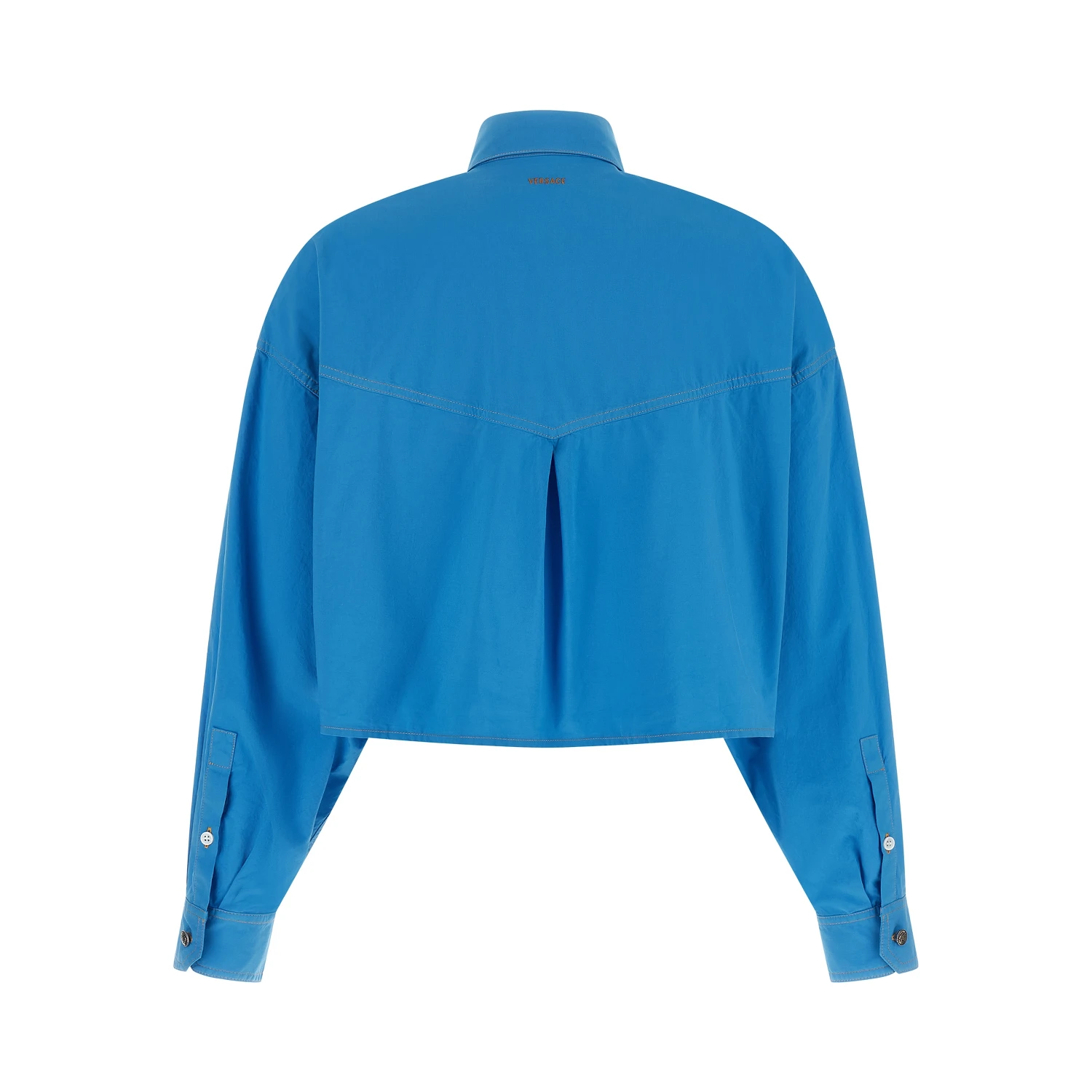 Blue Cotton Blouse