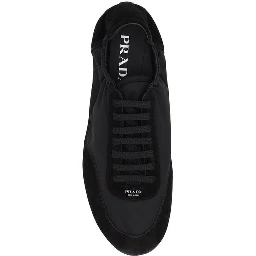 Black Recycled Polyamide Sneakers