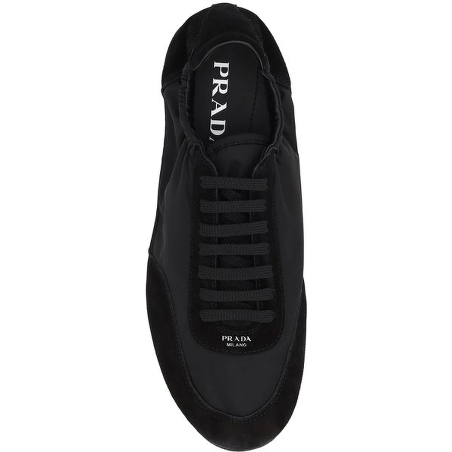 Black Recycled Polyamide Sneakers
