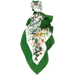 Bicolor Silk Foulard