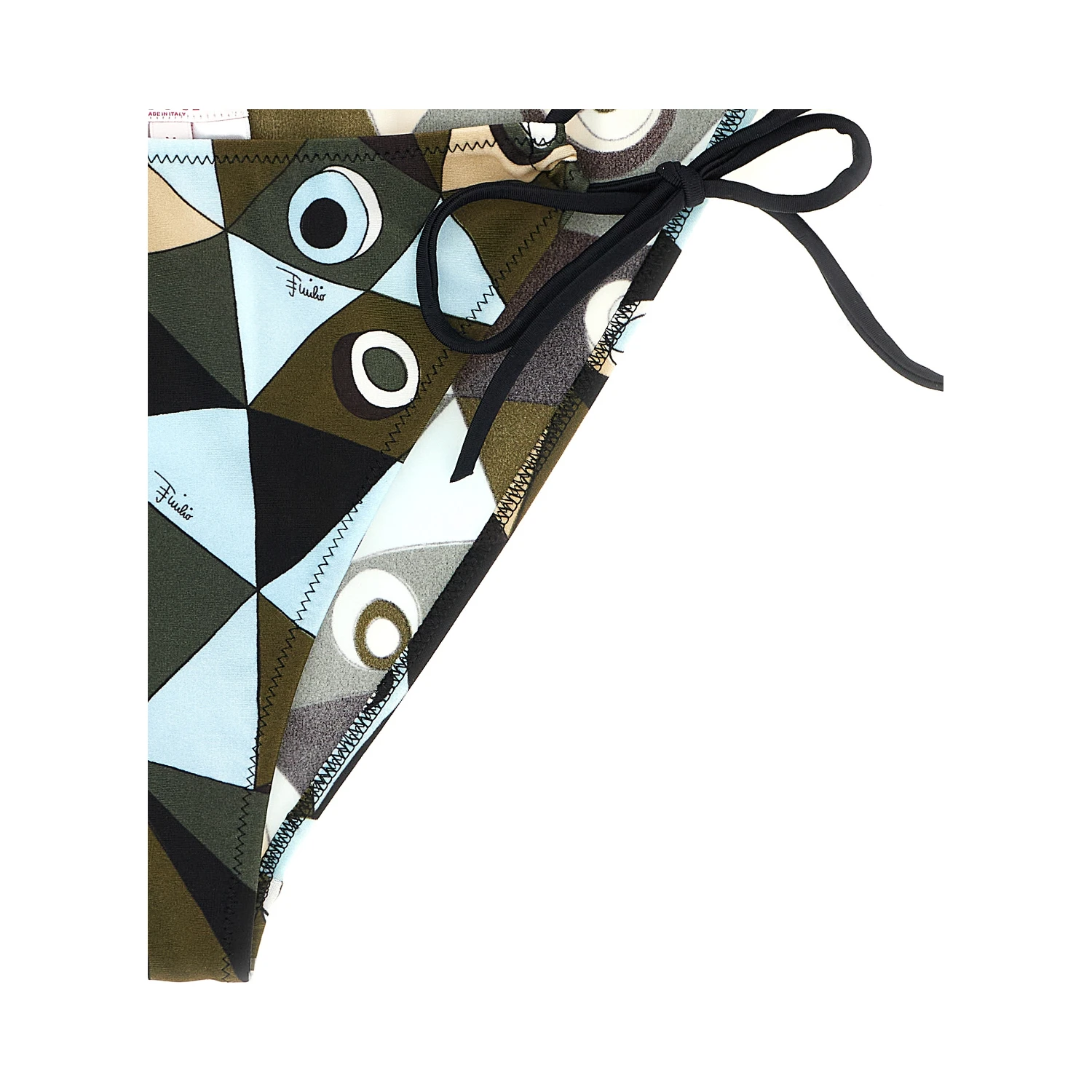 Multicolor Polyamide Bikini