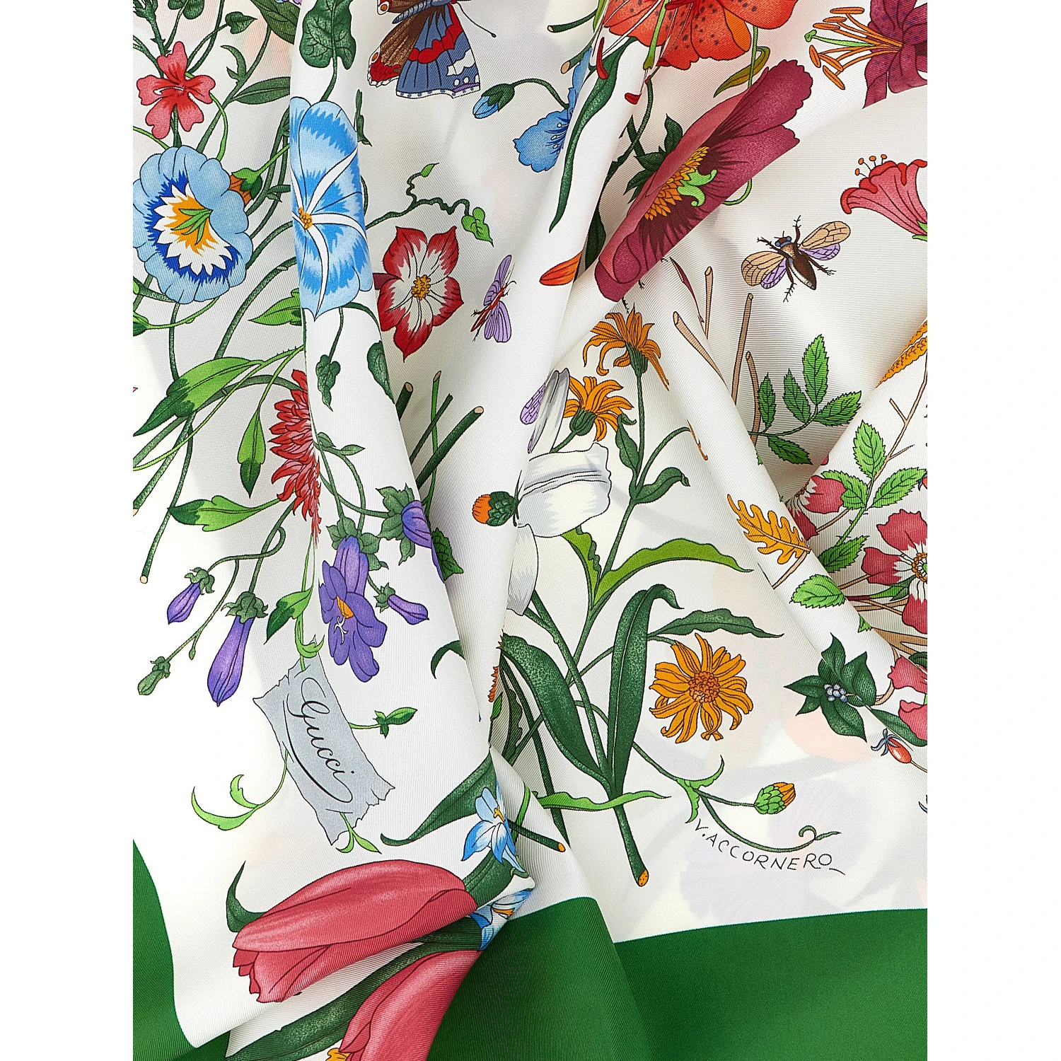 Bicolor Silk Foulard