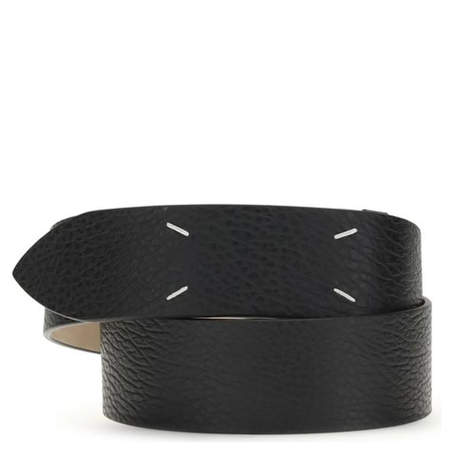 Black Calf Leather Bos Taurus Regular Belt