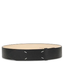 Black Calf Leather Bos Taurus Regular Belt