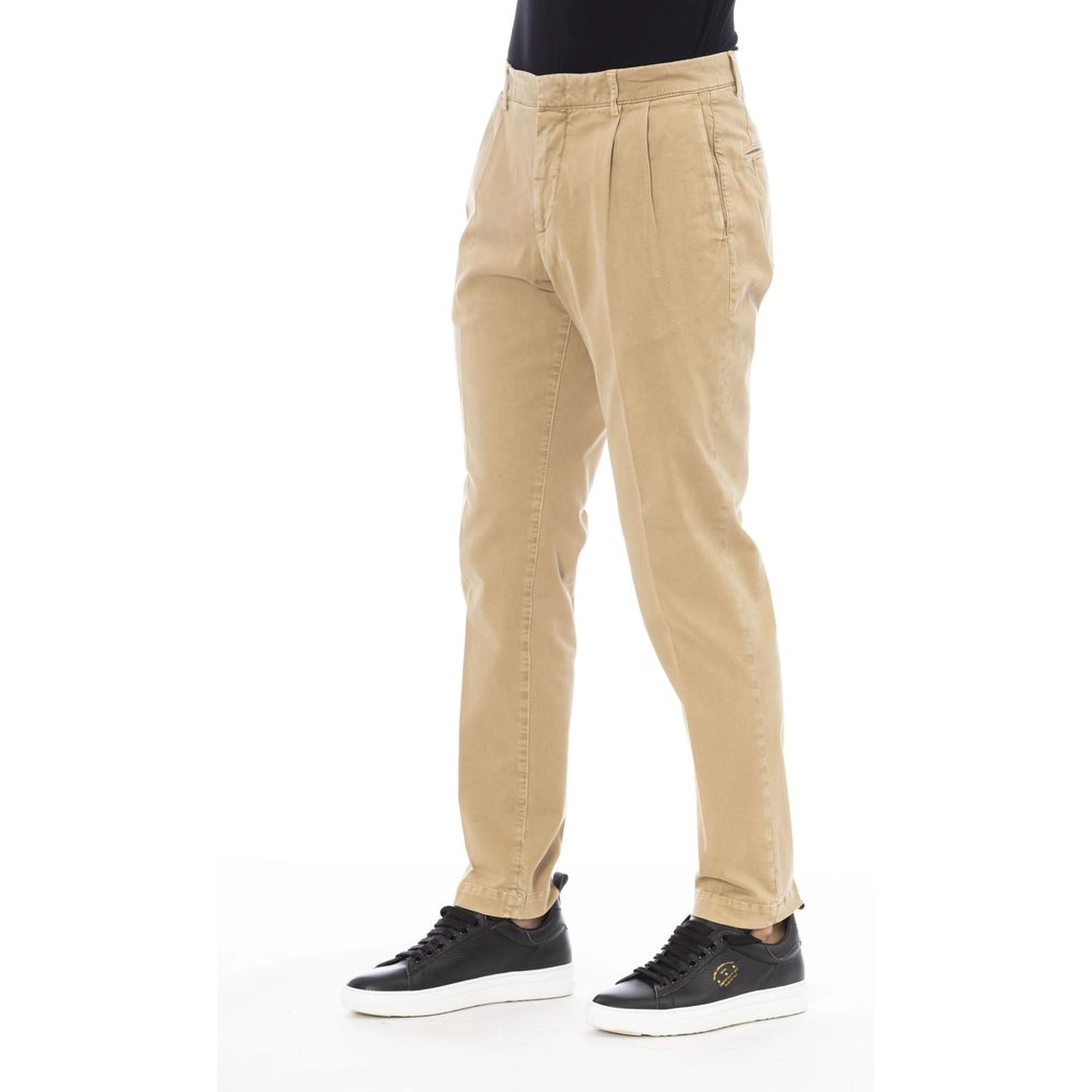 Black Polyester Ankle