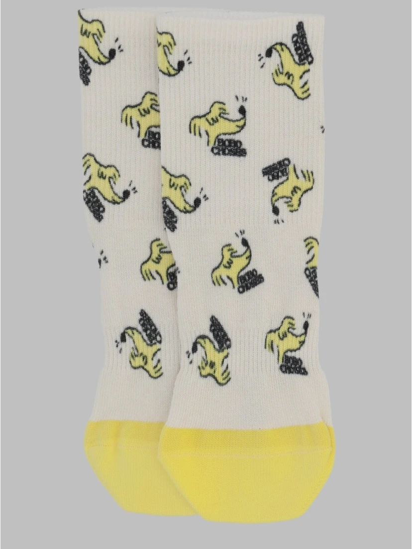 SNIFFY DOG ALL OVER LONG SOCKS