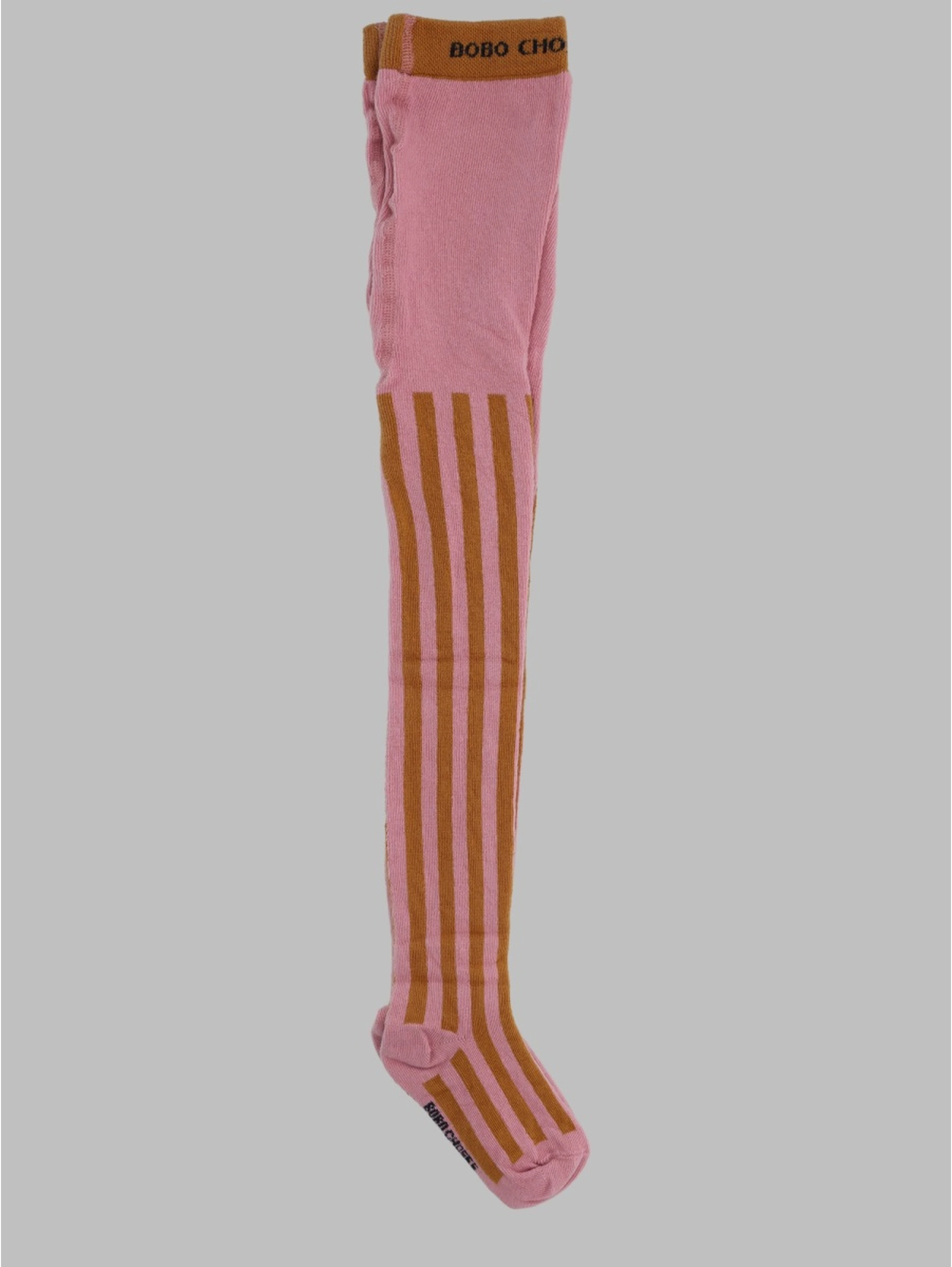 thin stripse pink tights