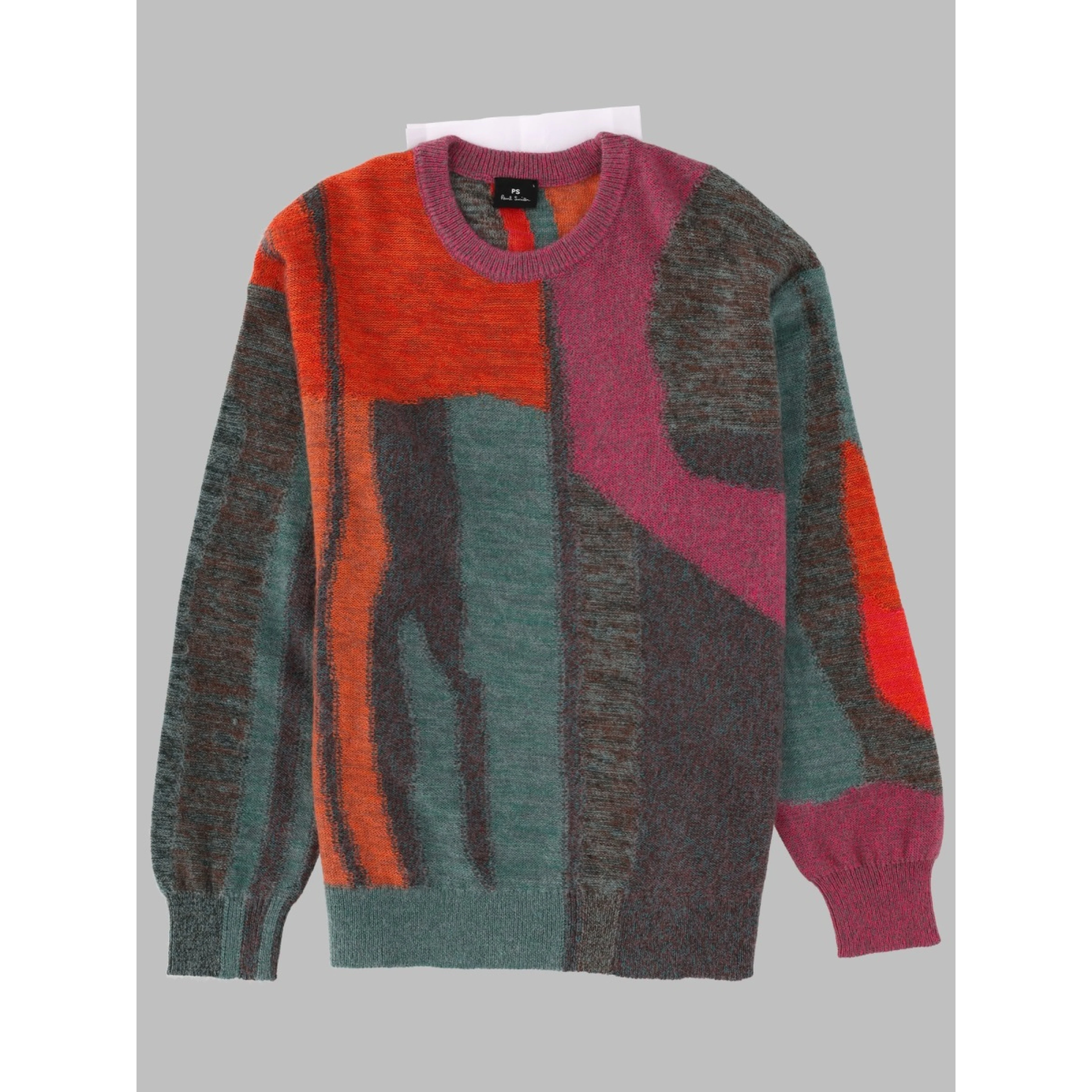 MAGLIA CON MOTIVO FLOREALE GLITCH