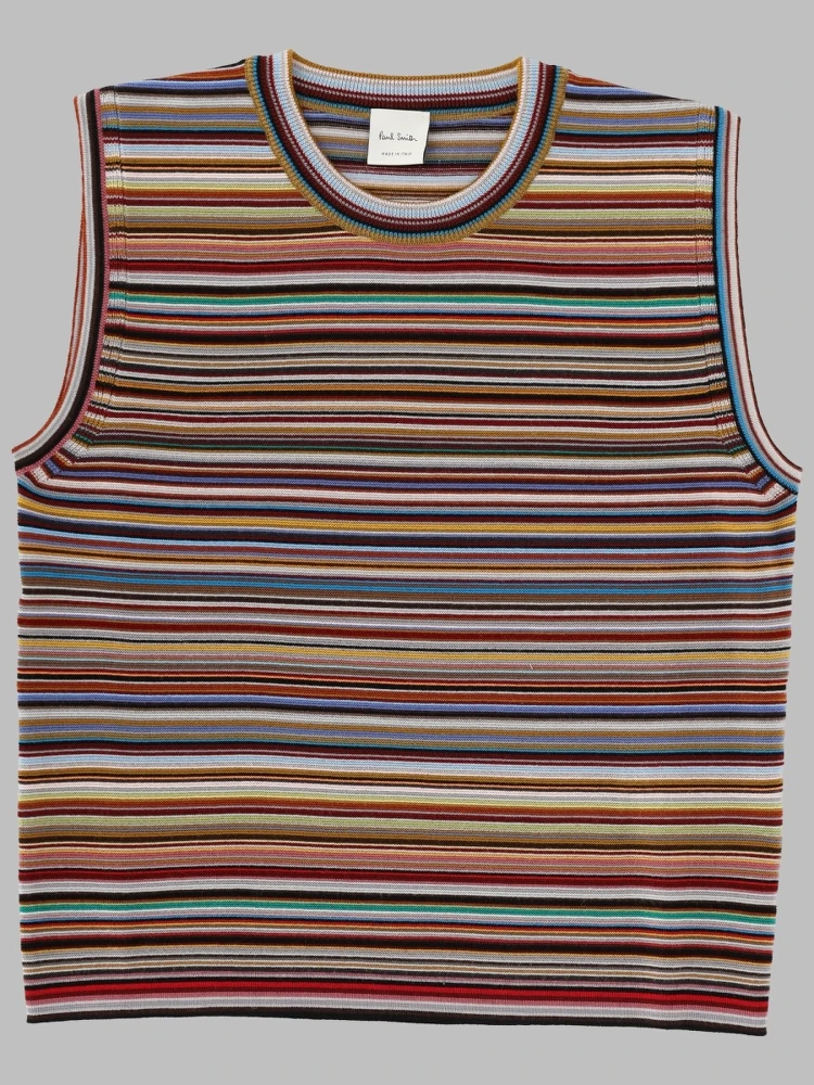 MAGLIA SMANICATA "SIGNATURE STRIPE"