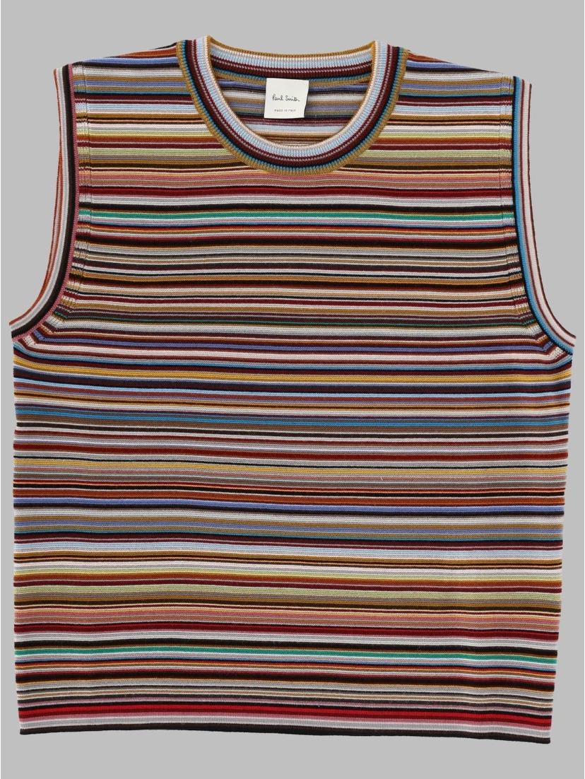 MAGLIA SMANICATA "SIGNATURE STRIPE"