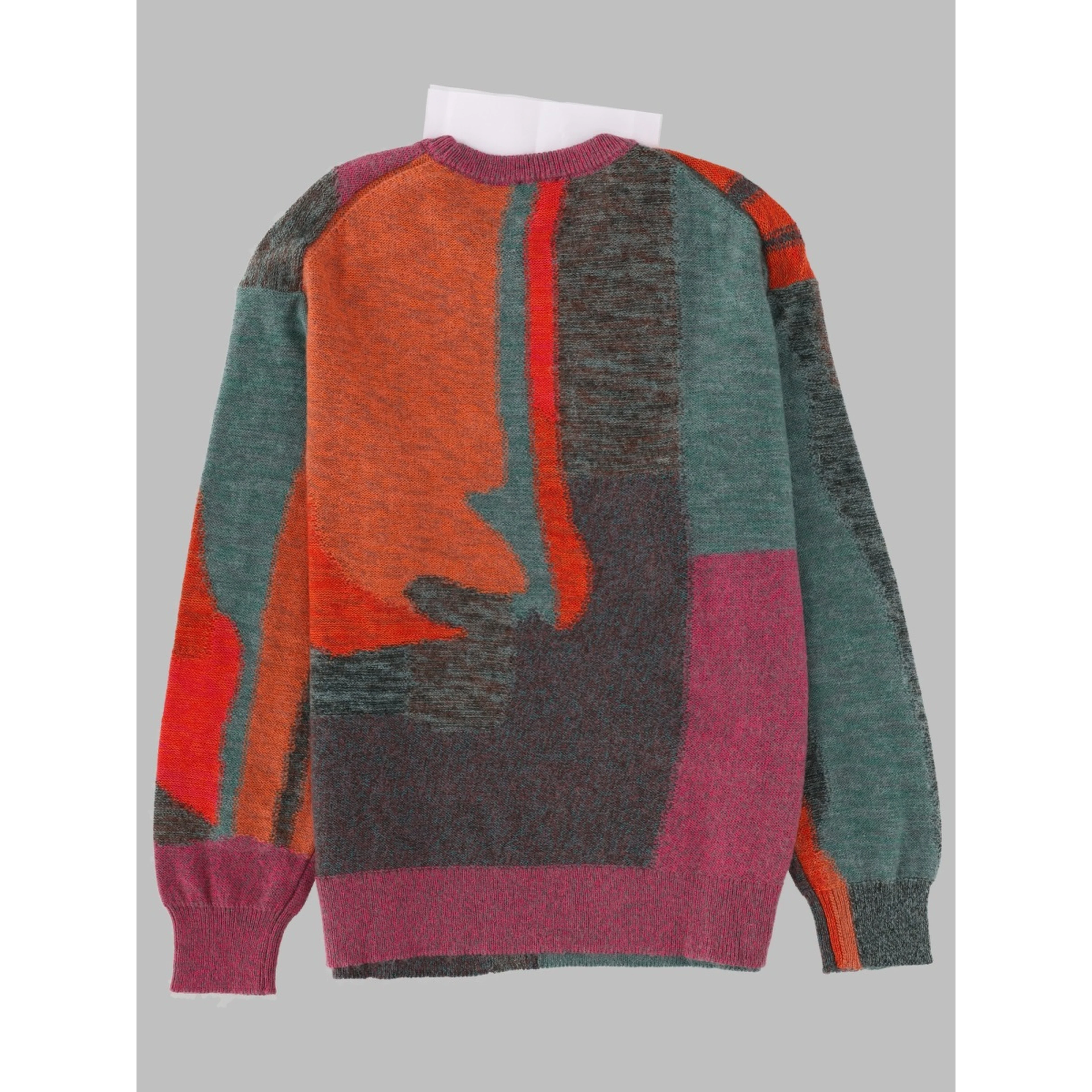 MAGLIA CON MOTIVO FLOREALE GLITCH