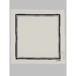 FAZZOLETTO DA TASCHINO CON BORDO TONO SU TONO