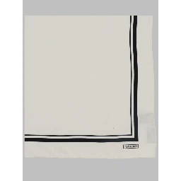 FAZZOLETTO DA TASCHINO CON BORDO TONO SU TONO