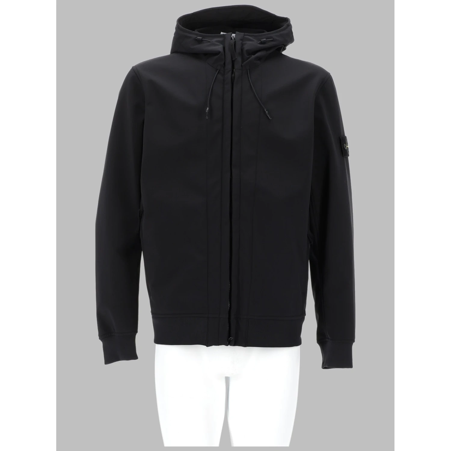 GIACCA "BIKER" CON CAPPUCCIO E ZIP