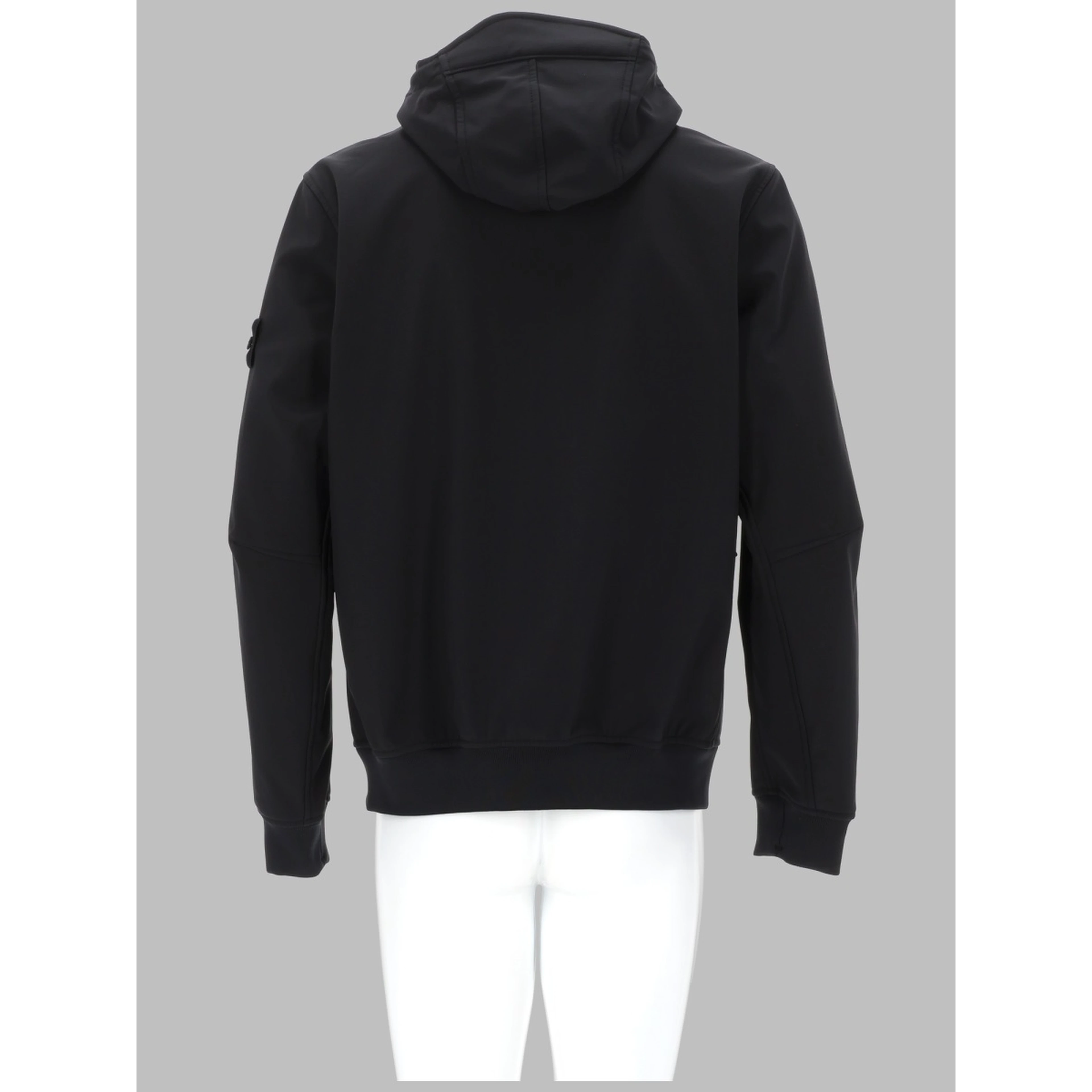 GIACCA "BIKER" CON CAPPUCCIO E ZIP