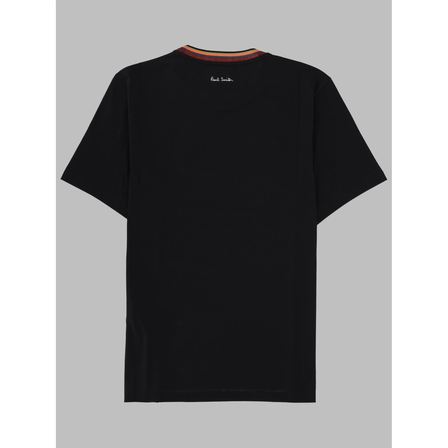 T-SHIRT CON COLLO STRIPES LOGO