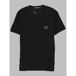 T-SHIRT IN COTONE CON PLACCA