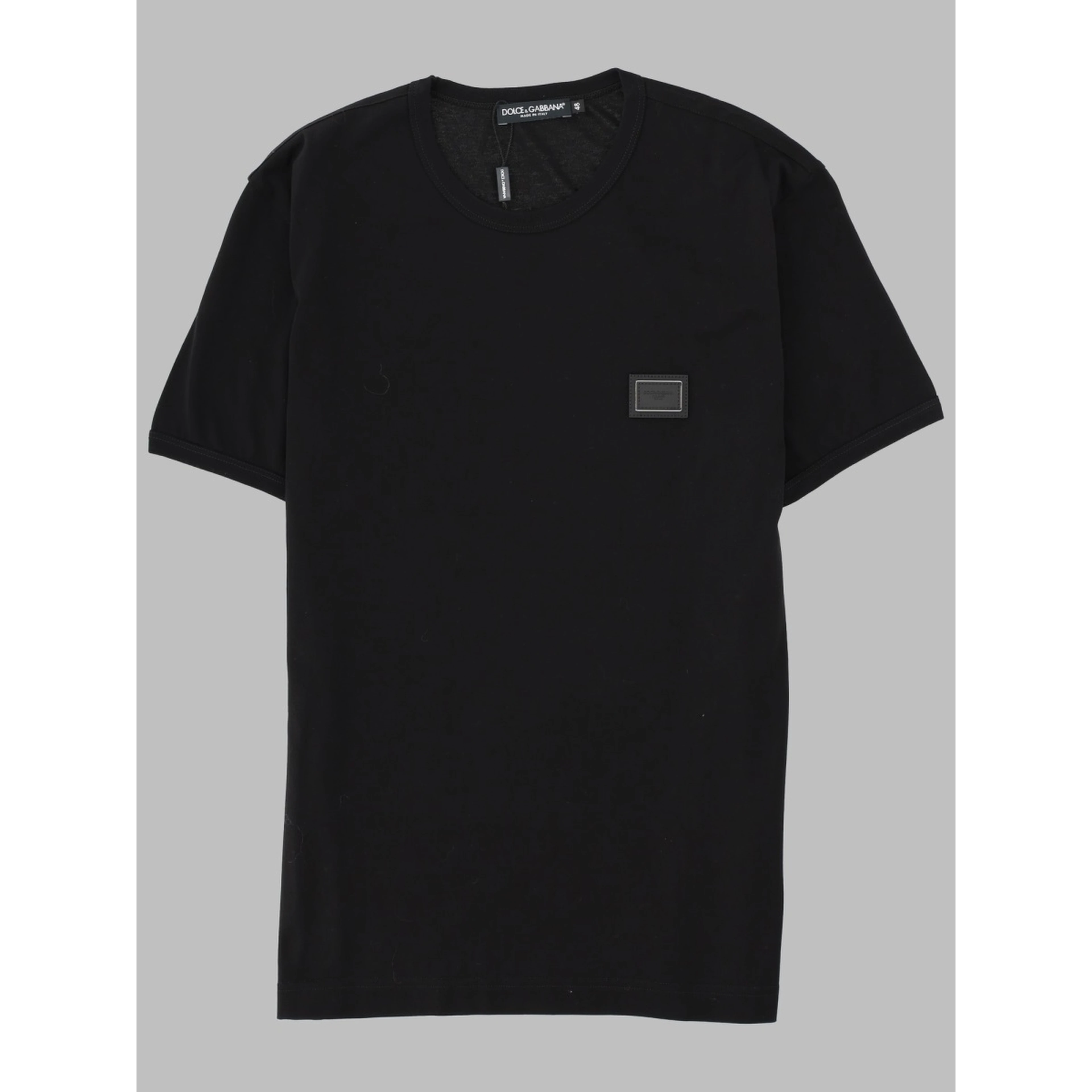 T-SHIRT IN COTONE CON PLACCA