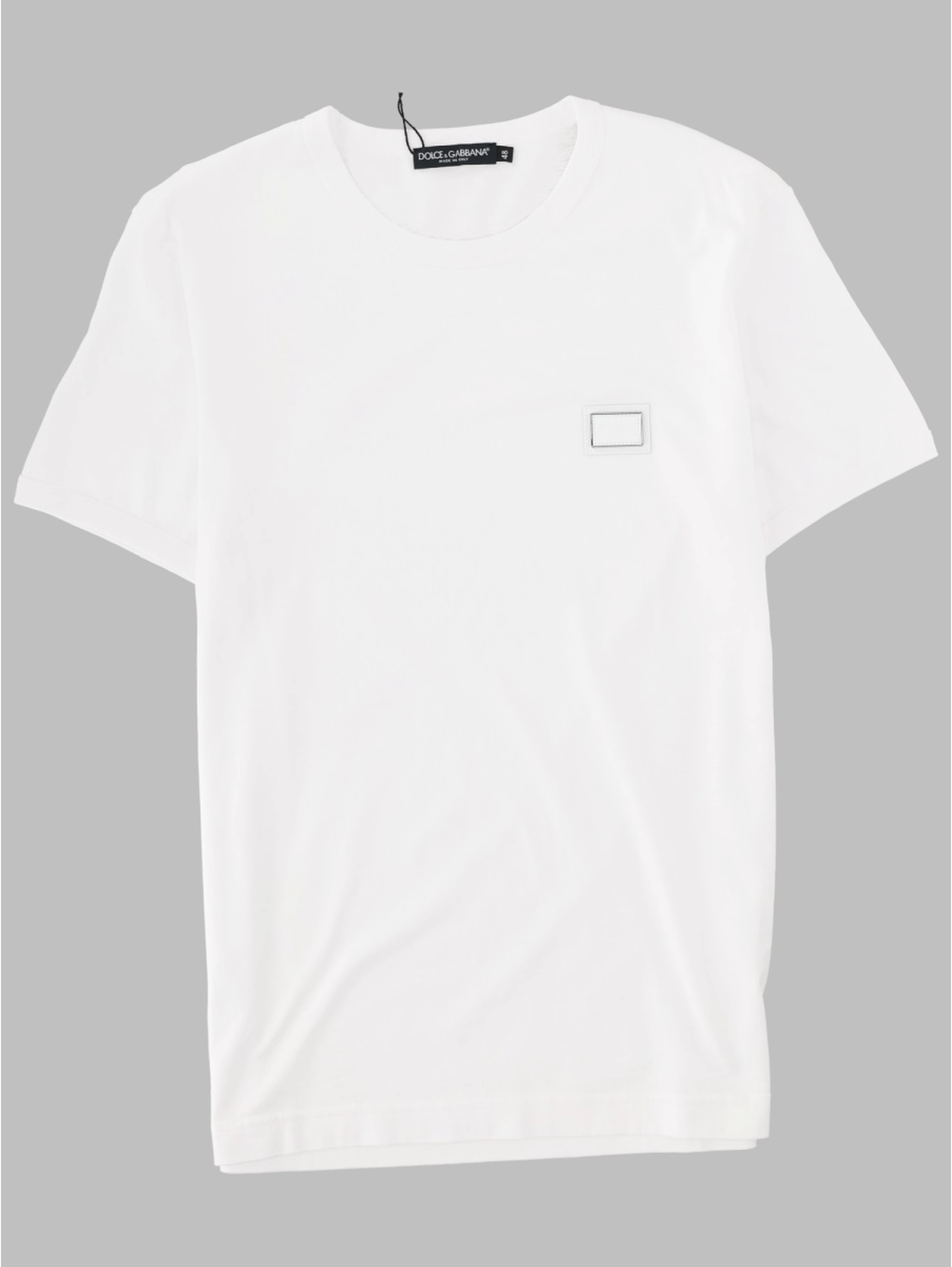 T-SHIRT IN COTONE CON PLACCA