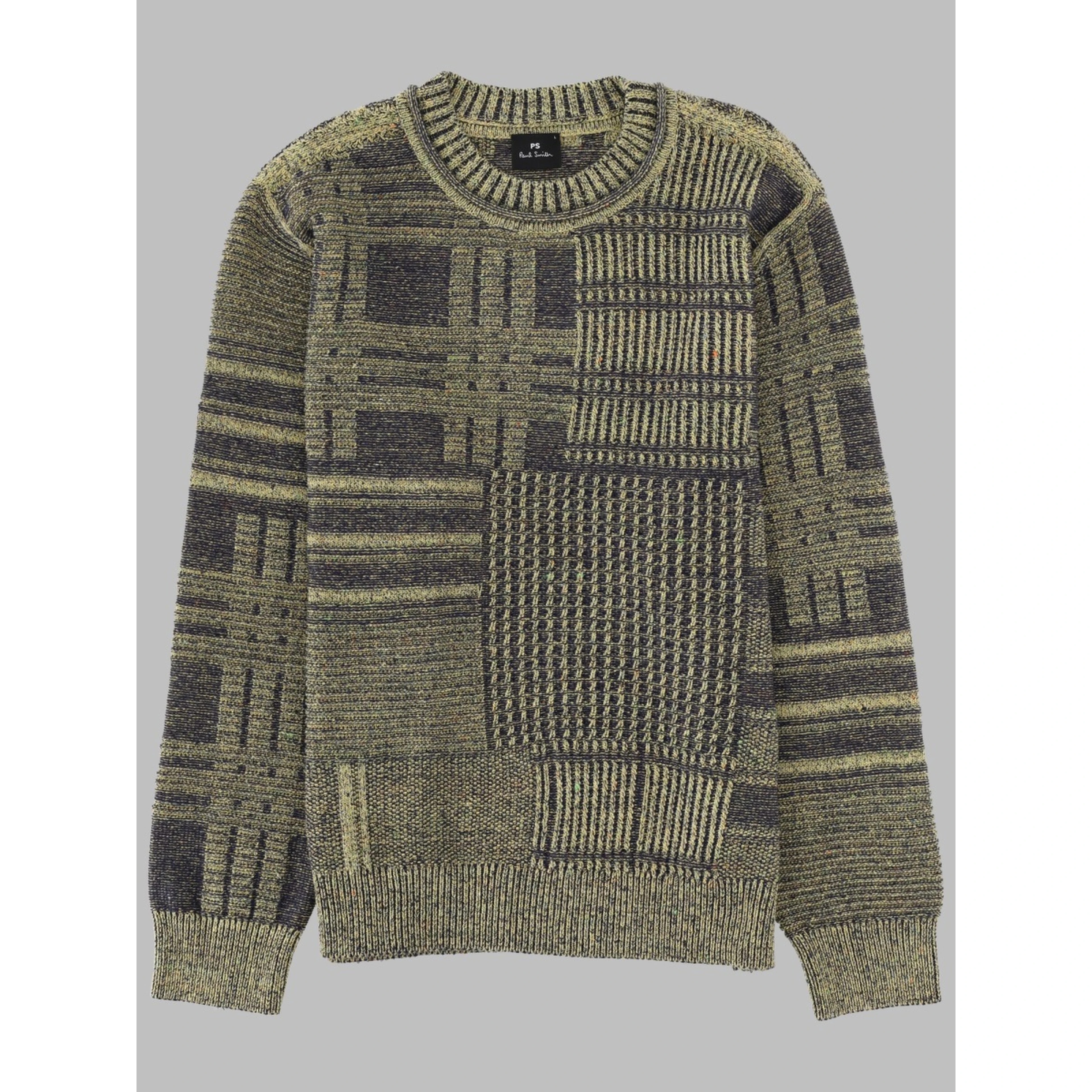 MAGLIA "PATCHWORK" IN COTONE