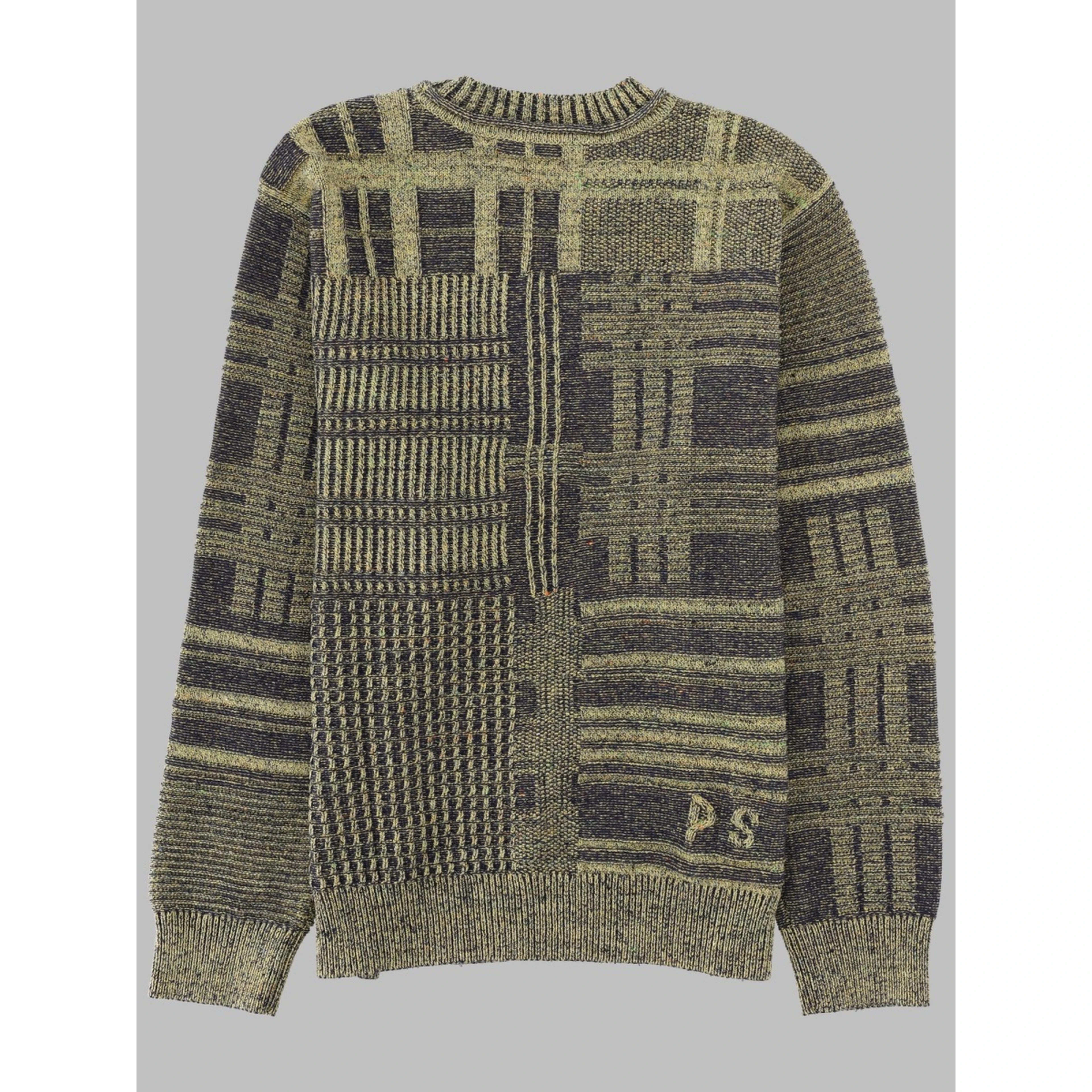 MAGLIA "PATCHWORK" IN COTONE