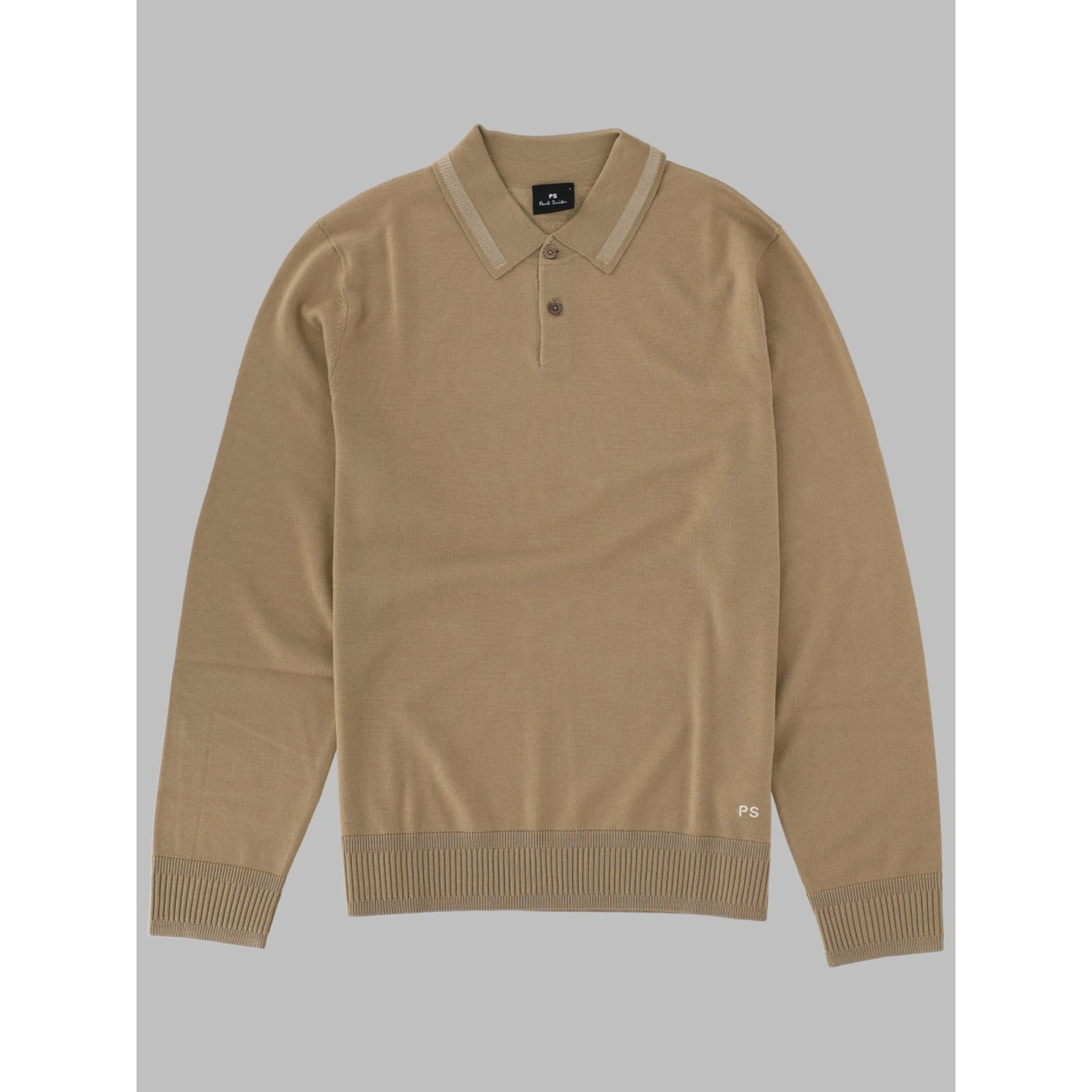 MAGLIA POLO IN LANA MERINO