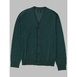 CARDIGAN IN LANA MERINO CON BOTTONI
