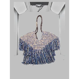 BORSA TOTE "GOLDENTIME" MEDIUM CON FRANGE