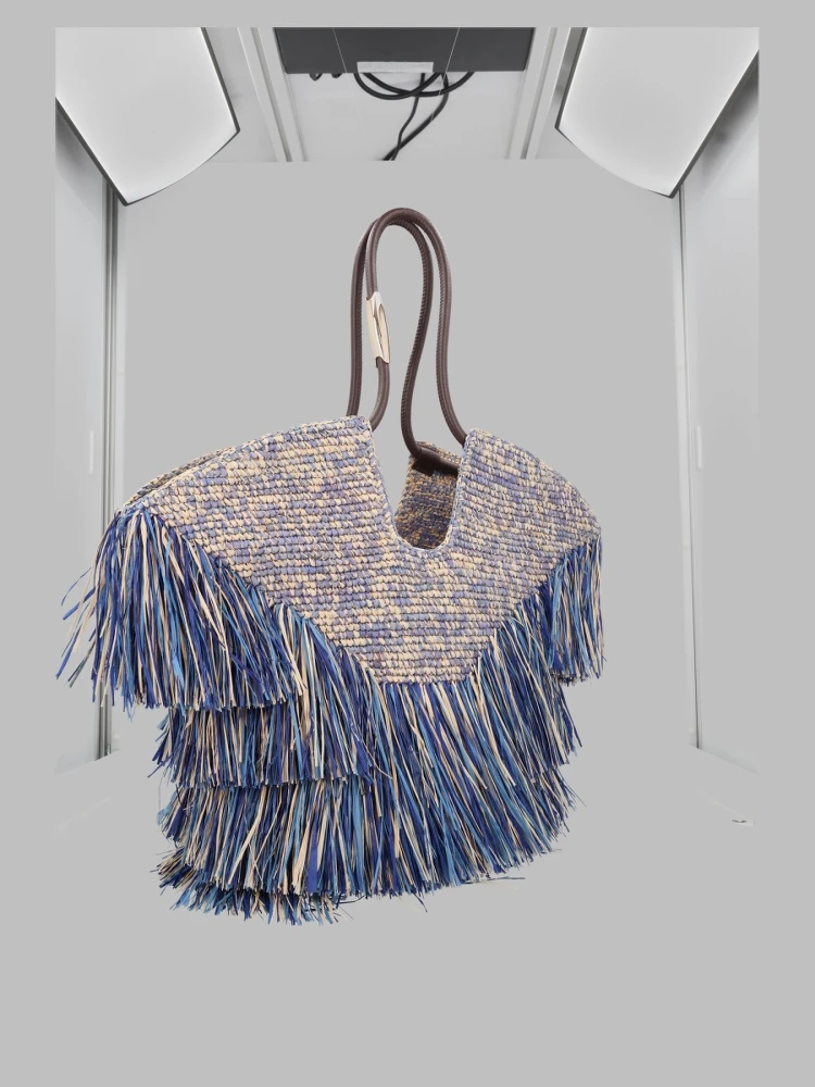 BORSA TOTE "GOLDENTIME" MEDIUM CON FRANGE alternative