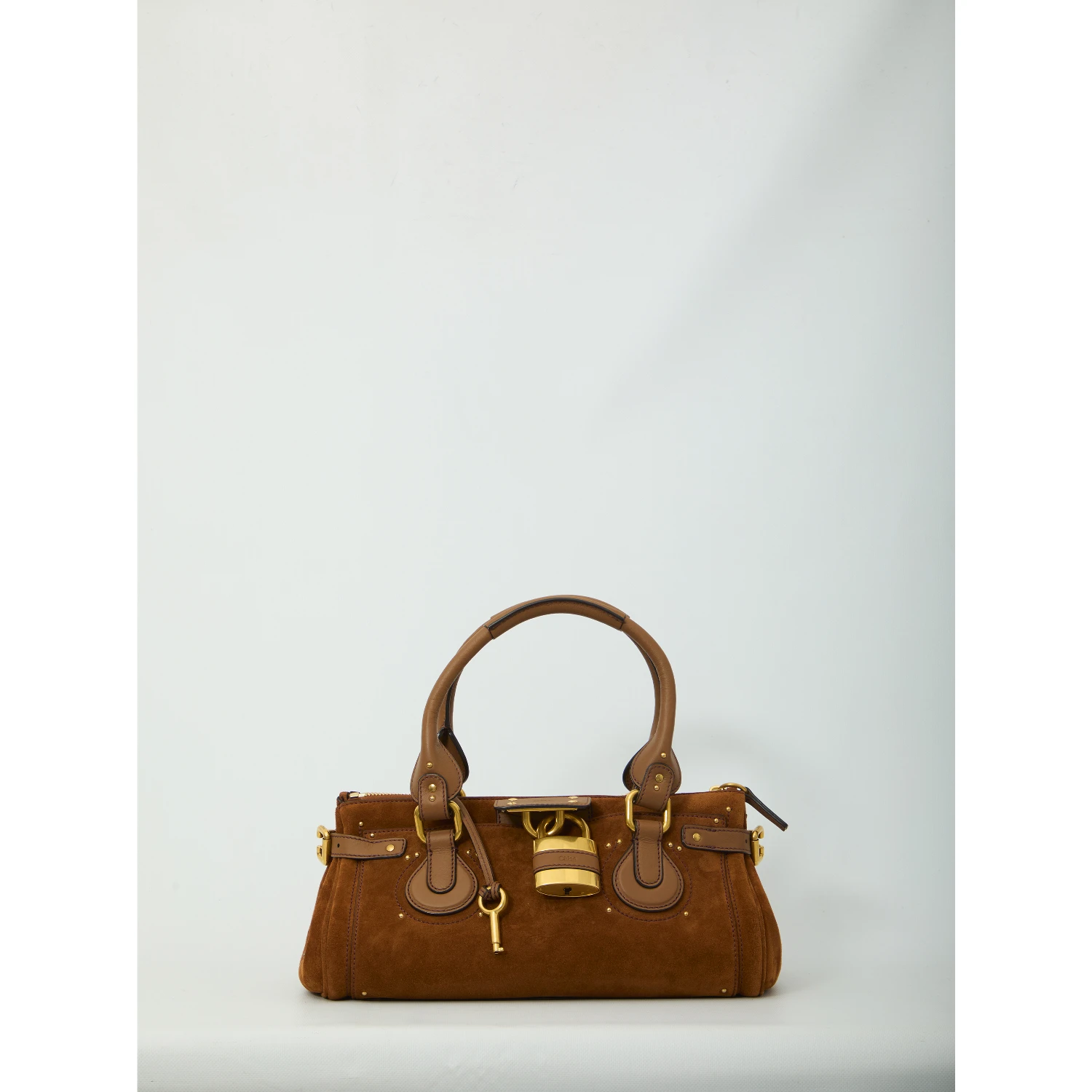 Paddington suede leather bag