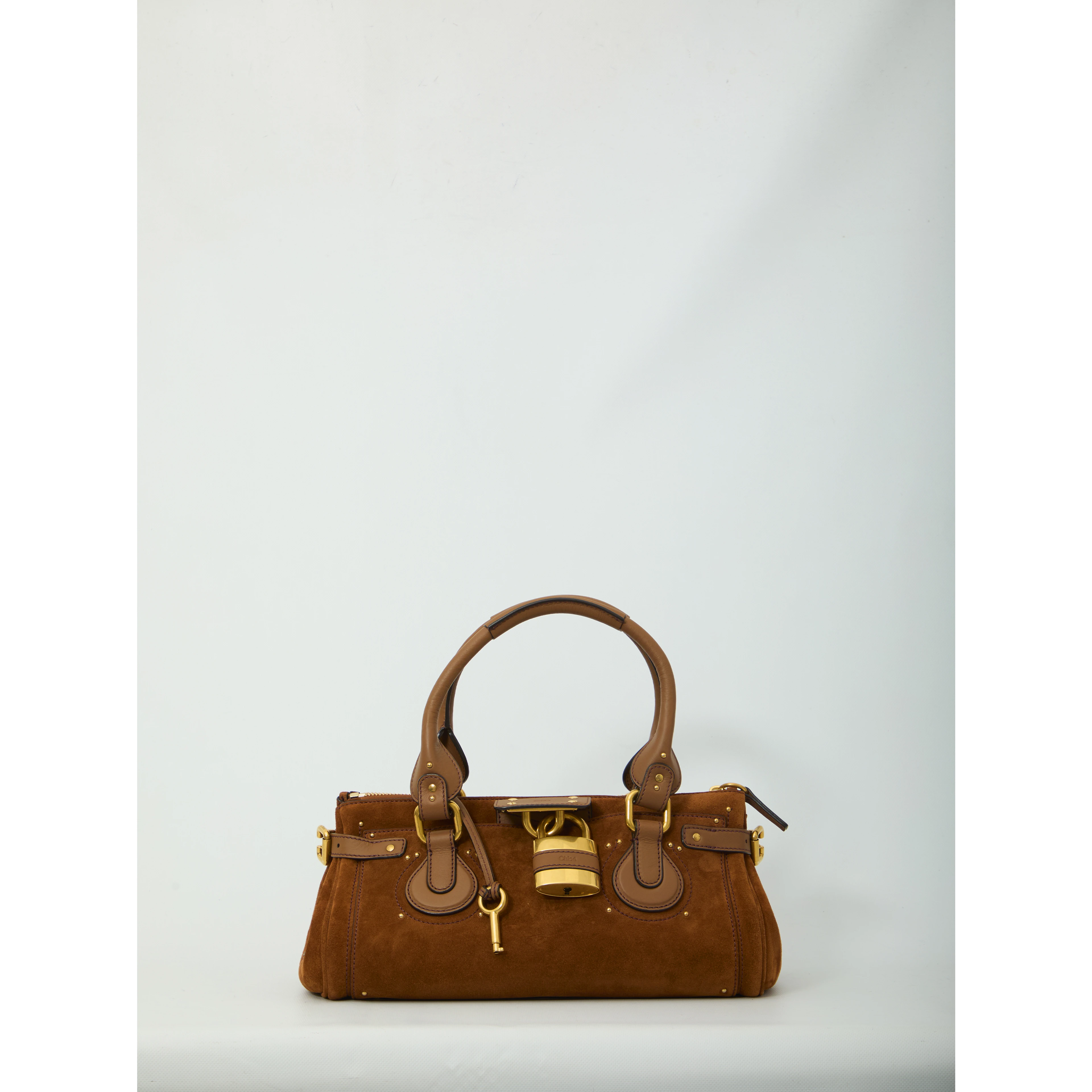 Paddington suede leather bag