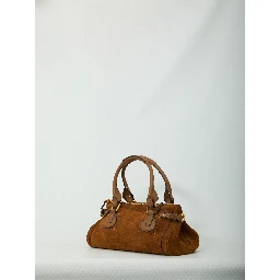 Paddington suede leather bag