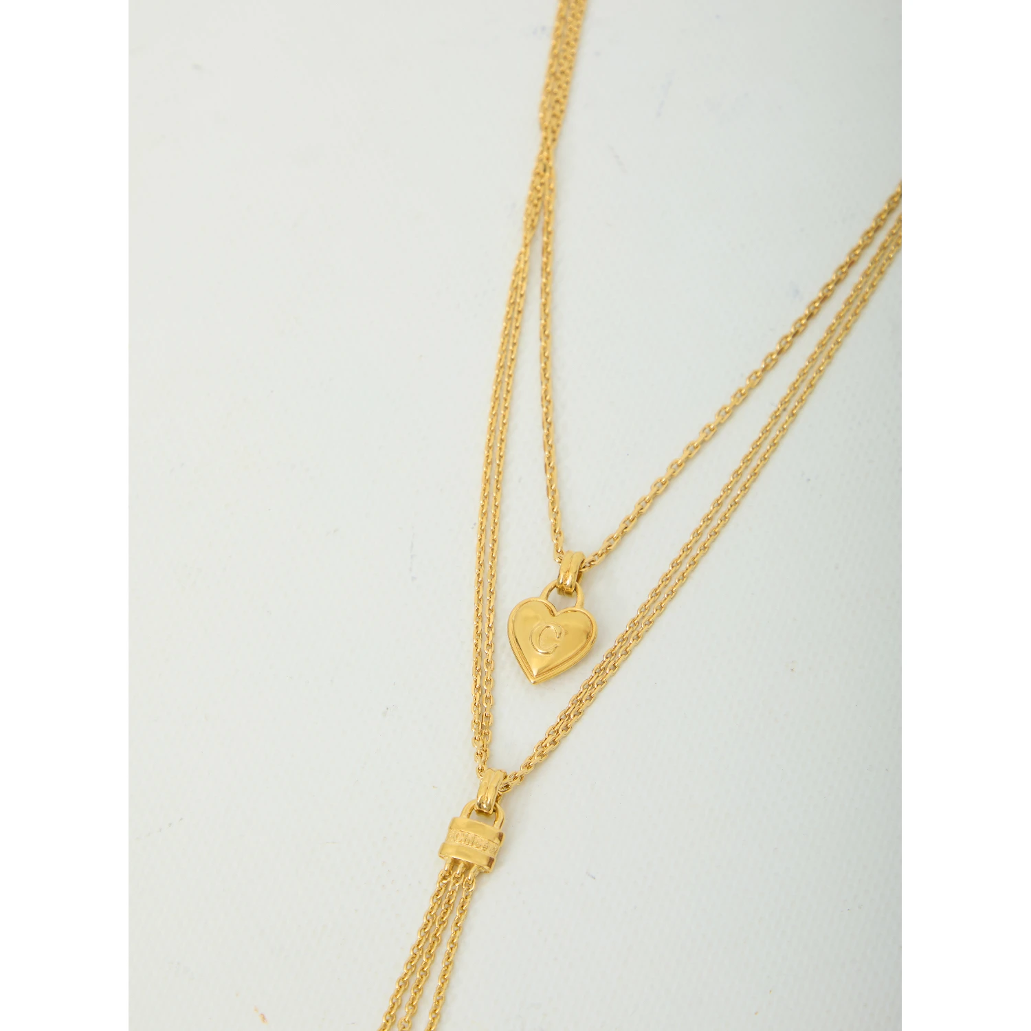 Chloé Mini Paddington necklace